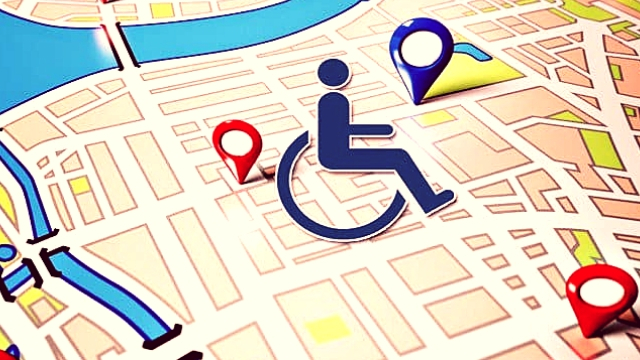 google harita tekerlekli sandalye erişimi