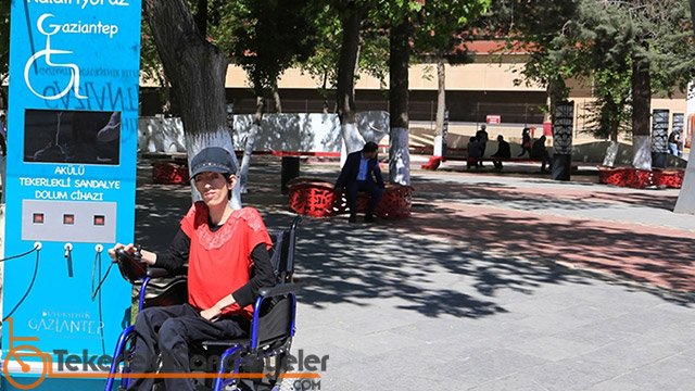 Gaziantep tekerlekli sandalye sarj yeri
